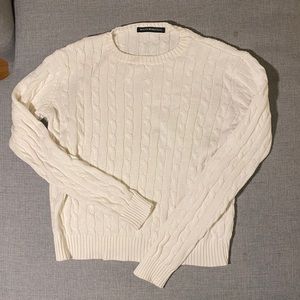 Brandy white sweater